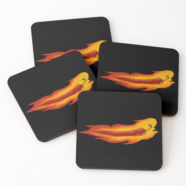 Item preview, Hot Flaming Spicy Chili Pepper designed and sold by Prof4Artist.
