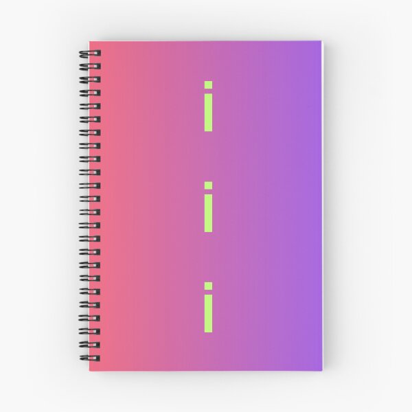 Item preview, Colorful Gradient Letter I Abstract Art designed and sold by theboyjake.