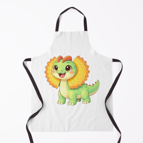 Item preview, Cute Dilophosaurus Dinosaur for Baby Clothes – Minimalist Illustration designed and sold by Mac Sketches.