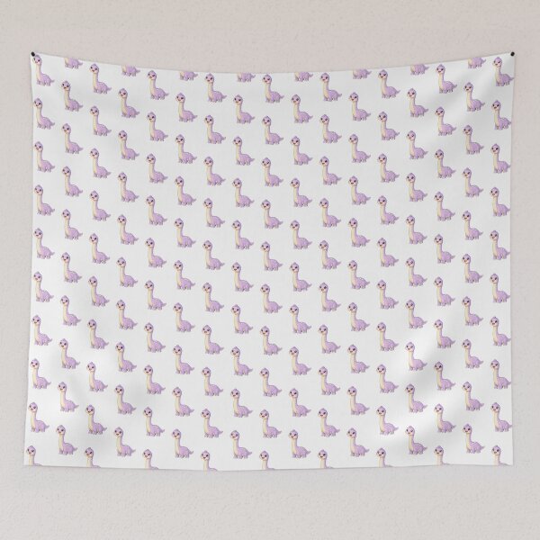 Item preview, Cute Brachiosaurus Dinosaur for Baby Clothes – Minimalist Illustration designed and sold by Mac Sketches.