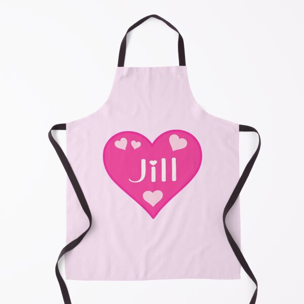 Item preview, Jill Name Pink Heart designed and sold by Jeallan Designs.