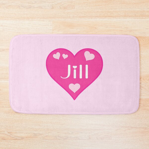 Item preview, Jill Name Pink Heart  designed and sold by Jeallan Designs.