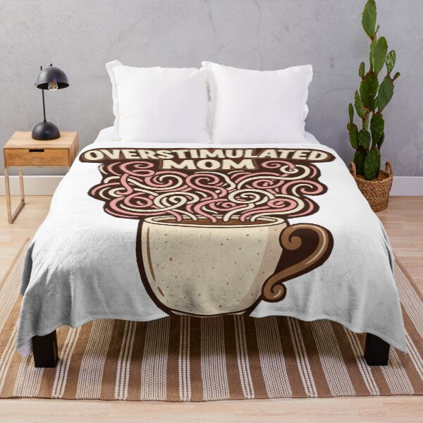 Item preview, Coffee Mom – Overstimulated Mom Survival Mode & Strong Mom Energy designed and sold by ArtsyExplorer.