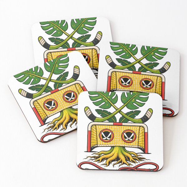 Item preview, Tropical Hockey Goal Roots Funny Sports Jungle T-Shirt Design  designed and sold by LineLoo.