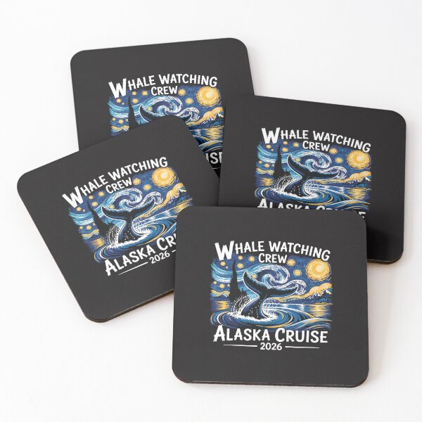 Item preview, Alaska Cruise 2026 Whale Watching Crew Starry Night Travel Group Vacation designed and sold by kiralynstration.