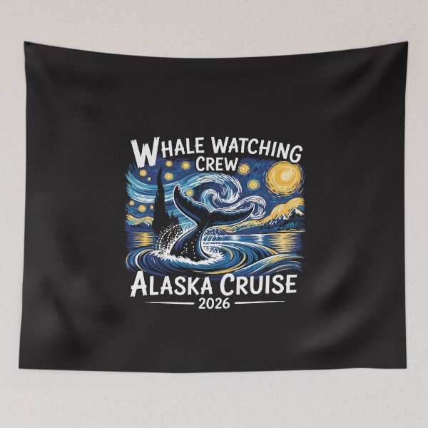 Item preview, Alaska Cruise 2026 Whale Watching Crew Starry Night Travel Group Vacation designed and sold by kiralynstration.