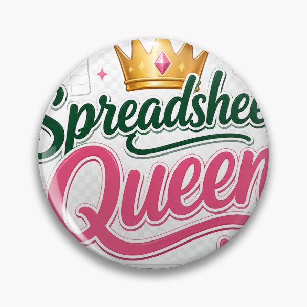 Item preview, Spreadsheet Queen Office Admin Design designed and sold by Vividy.