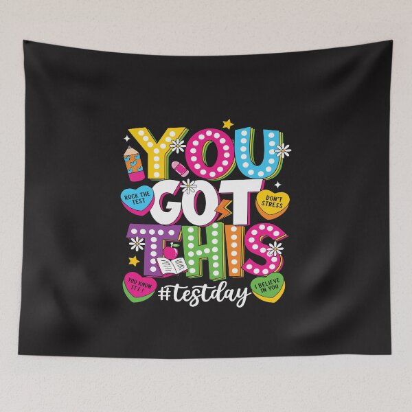 Item preview, You Got This Test Day Teacher Student Motivation State Testing Exam Encouragement designed and sold by kiralynstration.