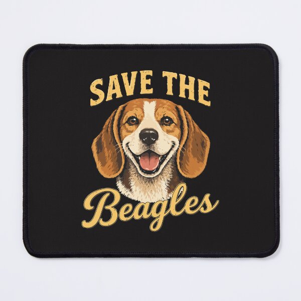 Item preview, Save the Beagles Cute Beagle Dog Lover Vintage Style Rescue Awareness designed and sold by kiralynstration.