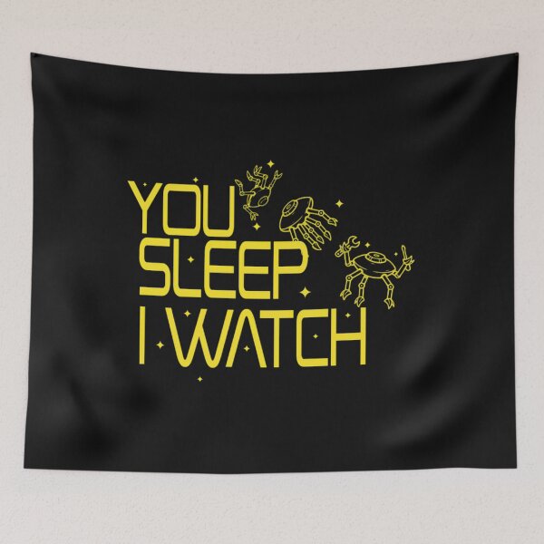 Item preview, Project Hail Mary You Sleep I Watch Funny Alien Meme Classic T-Shirt designed and sold by Qwertycraftd.