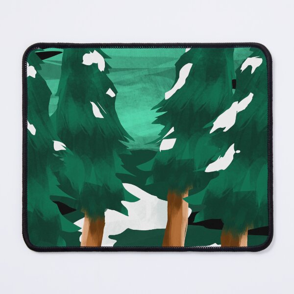 Item preview, Snowy Winter Pine Forest designed and sold by Prof4Artist.