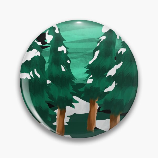 Item preview, Snowy Winter Pine Forest designed and sold by Prof4Artist.