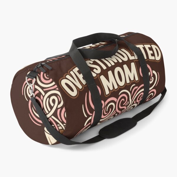 Item preview, Overstimulated Mom Survival Mode & Strong –  Coffee Mom designed and sold by ArtsyExplorer.