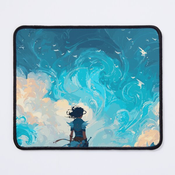 Item preview, Warden of the Azure Cliffs - Ocean Magic designed and sold by bapupa.