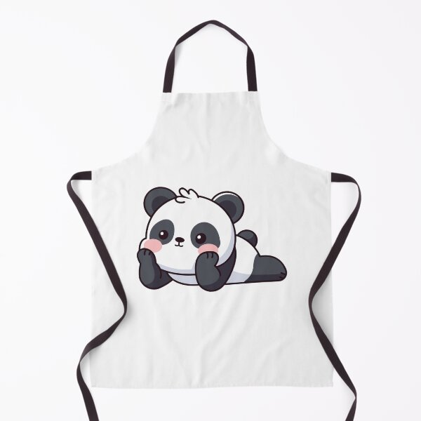 Item preview, Adorable Chibi Panda Lying Down designed and sold by febesl.
