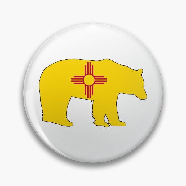 Item preview, New Mexico Flag Bear designed and sold by Esskay Designs.