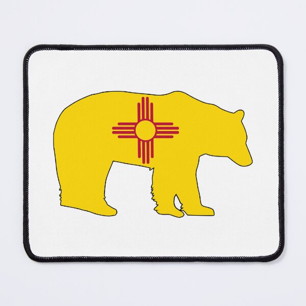 Item preview, New Mexico Flag Bear designed and sold by Esskay Designs.