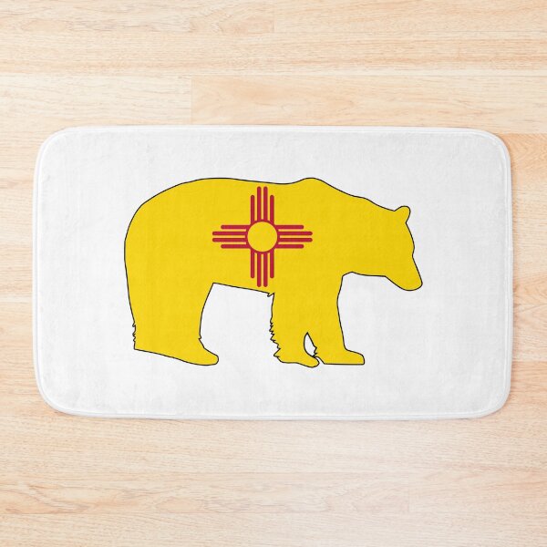 Item preview, New Mexico Flag Bear designed and sold by Esskay Designs.