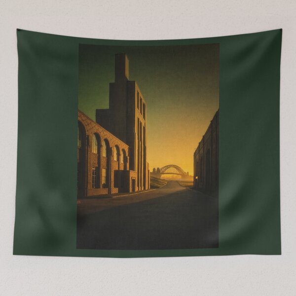 Item preview, Golden Hour Cityscape with Bridge designed and sold by andreisky.
