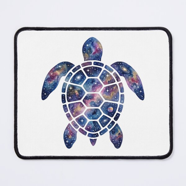 Item preview, Cosmic Sea Turtule watercolor designed and sold by shellle in the ocean.
