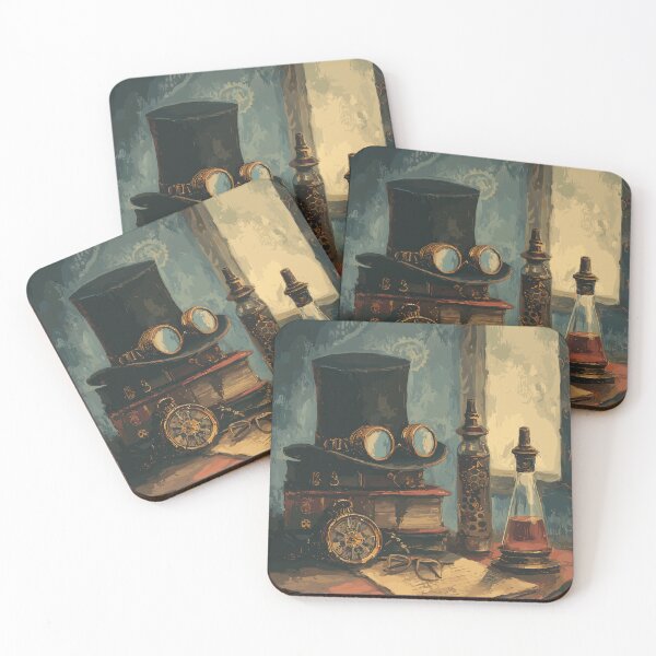 Item preview, Inventor's Desk Still Life - Steampunk Acessories designed and sold by bapupa.