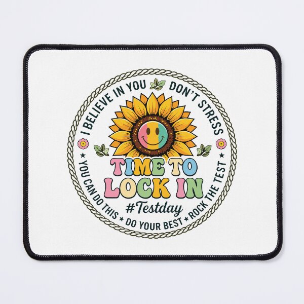 Item preview, Time to Lock In Test Day Teacher Student Motivation Exam Do Your Best designed and sold by kiralynstration.