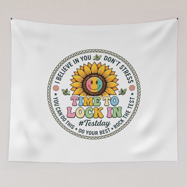 Item preview, Time to Lock In Test Day Teacher Student Motivation Exam Do Your Best designed and sold by kiralynstration.