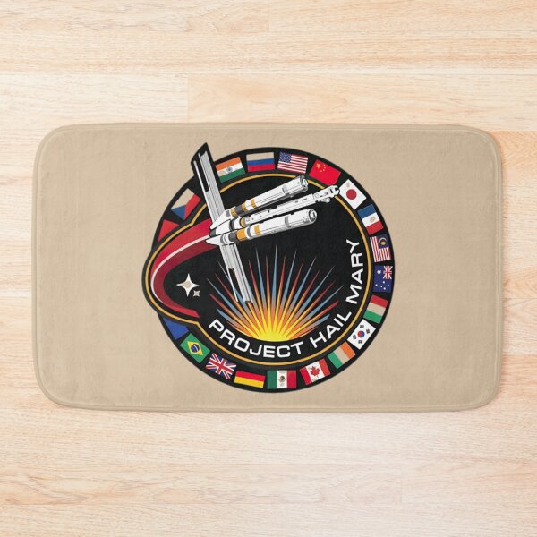 Item preview, Project Hail Mary Space Mission Rocket Launch Patch Style Classic T-Shirt designed and sold by Qwertycraftd.