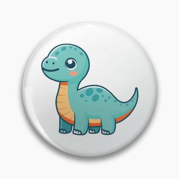 Item preview, Cute Blue Brontosaurus Long Neck Dinosaur designed and sold by febesl.