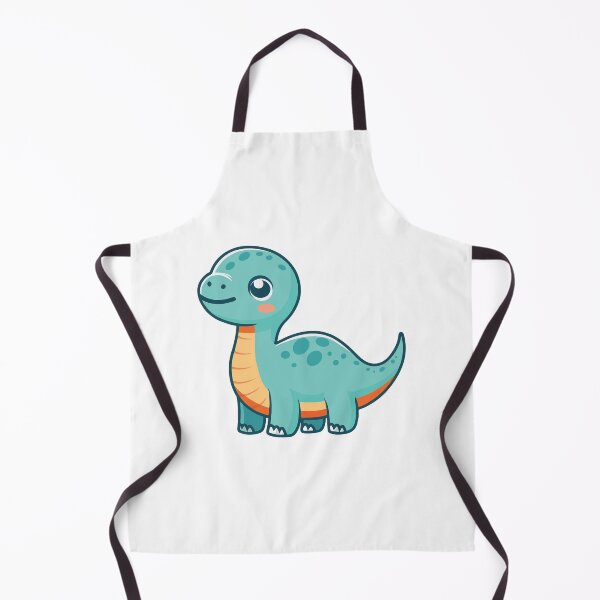 Item preview, Cute Blue Brontosaurus Long Neck Dinosaur designed and sold by febesl.