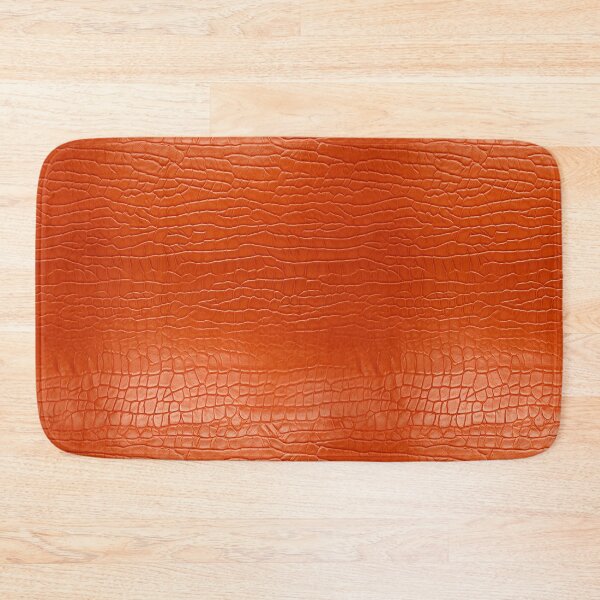 Item preview, Flat Croc Scale Orange Leather Photo Texture designed and sold by DigitaICraft.
