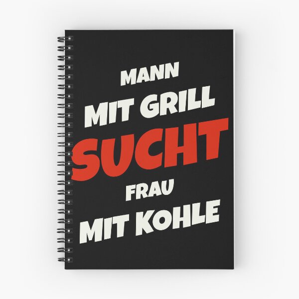 Item preview, Man with grill seeks woman with charcoal - Funny grill design designed and sold by HoshisWorld2018.