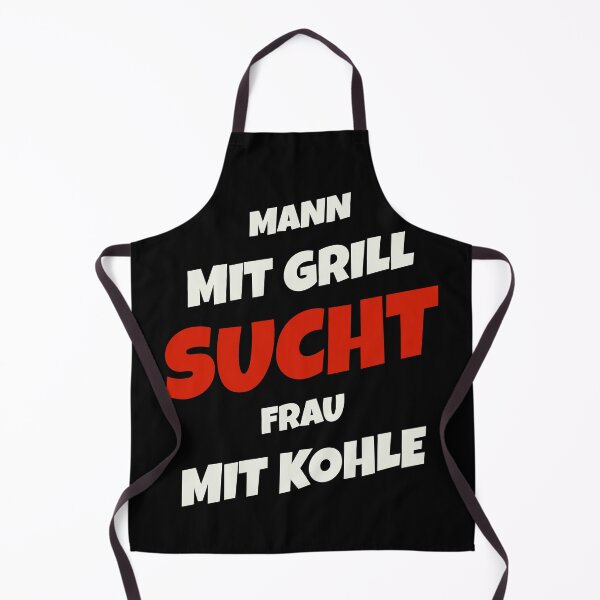 Item preview, Man with grill seeks woman with charcoal - Funny grill design designed and sold by HoshisWorld2018.