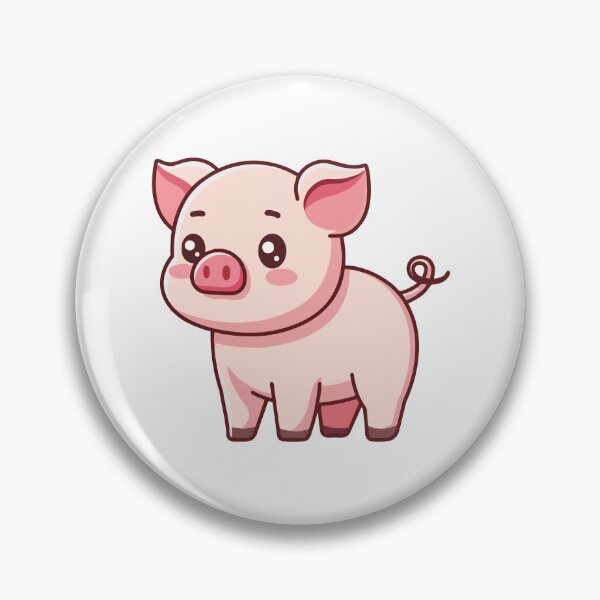 Item preview, Adorable Baby Pink Pig Cartoon designed and sold by febesl.