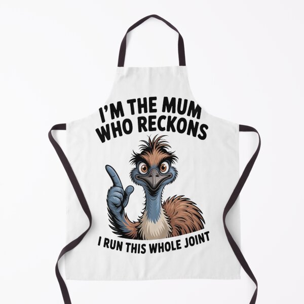 Item preview, Reckon I Run the Show Mum Emu designed and sold by stickercuffs.