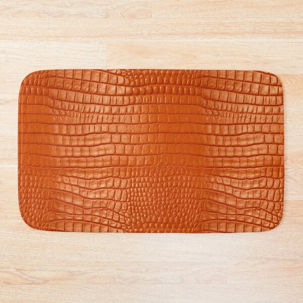 Item preview, Bold Raised Crocodile Scale Orange Leather Photo Texture designed and sold by DigitaICraft.
