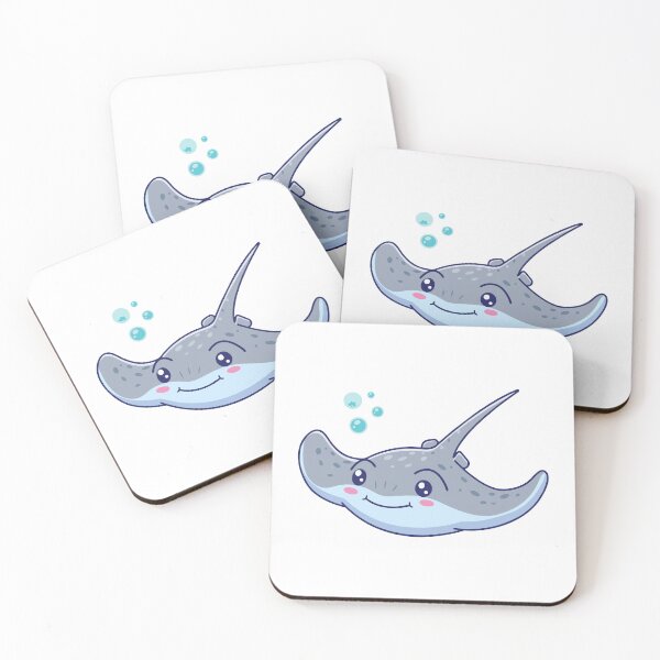 Item preview, Cute Kawaii Stingray Ocean Friend designed and sold by febesl.