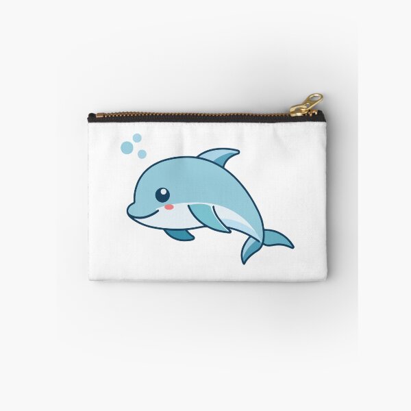 Item preview, Happy Kawaii Dolphin Jumping designed and sold by febesl.