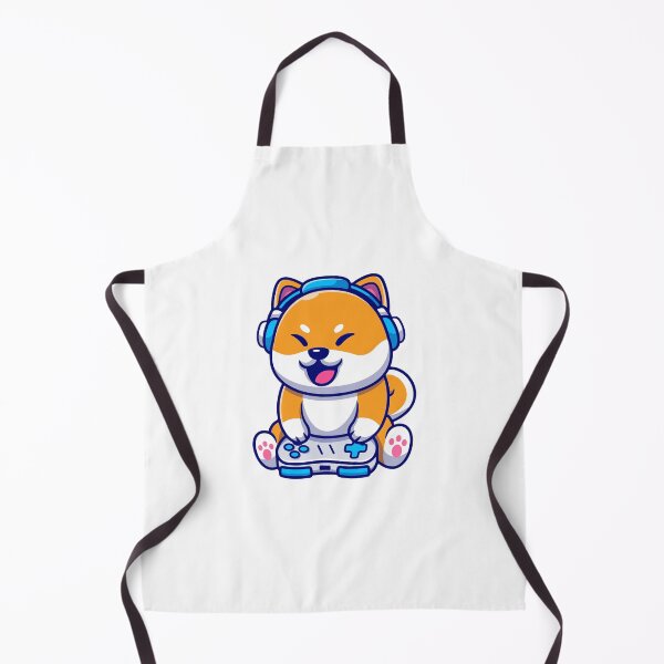 Item preview, Cute Shiba Inu Gaming Dog designed and sold by febesl.