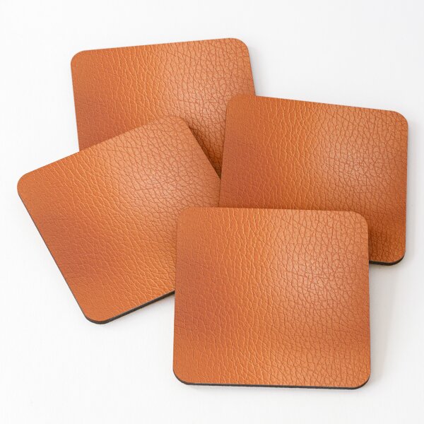 Item preview, Scattered Grain Orange Leather Photo Texture designed and sold by DigitaICraft.