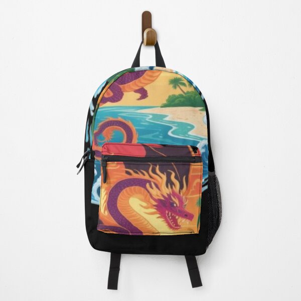 Item preview, Tropical Dragon Island Sunset designed and sold by DailySparks.