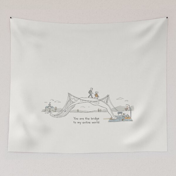 Item preview, You Are The Bridge To My Entire World - Mother's Day Tribute designed and sold by WitzkeCPH.