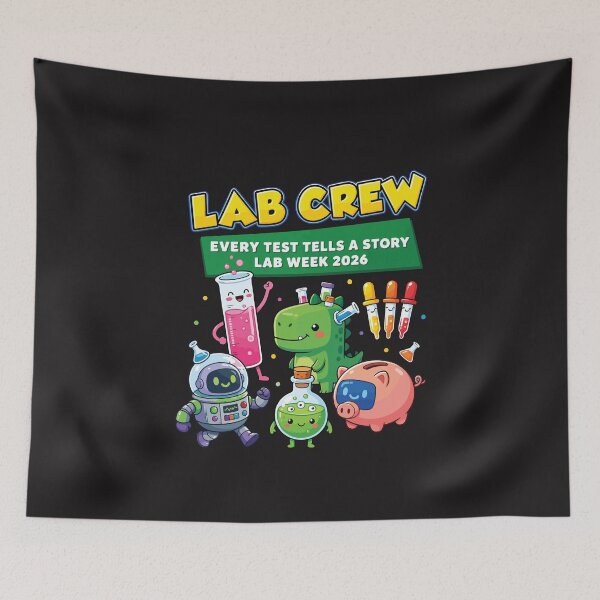 Item preview, Lab Crew Lab Week 2026 Medical Laboratory Technician Team Science Humor designed and sold by kiralynstration.