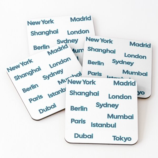 Item preview, World cities typography travel design New York London Paris Tokyo Dubai designed and sold by PixelParinda.
