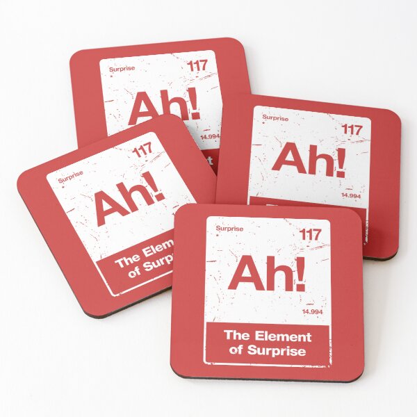 Item preview, Project Hail Mary Ah The Element Of Surprise Periodic Table Nerd Classic T-Shirt designed and sold by Qwertycraftd.
