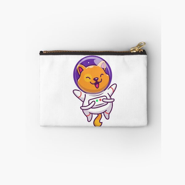 Item preview, Cute Space Cat Astronaut Floating designed and sold by febesl.