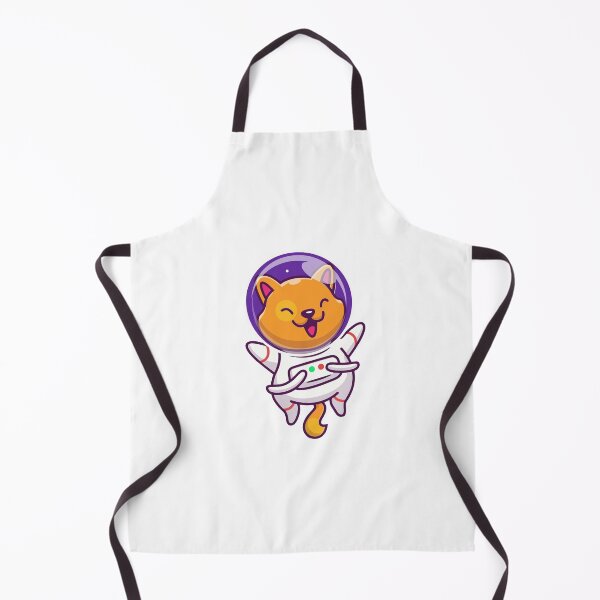 Item preview, Cute Space Cat Astronaut Floating designed and sold by febesl.