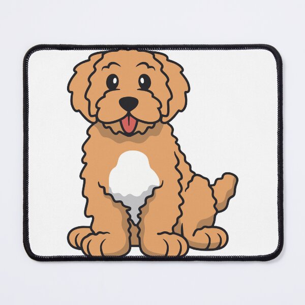 Item preview, Cute Fluffy Golden Doodle Puppy designed and sold by febesl.