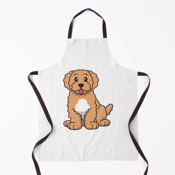 Item preview, Cute Fluffy Golden Doodle Puppy designed and sold by febesl.