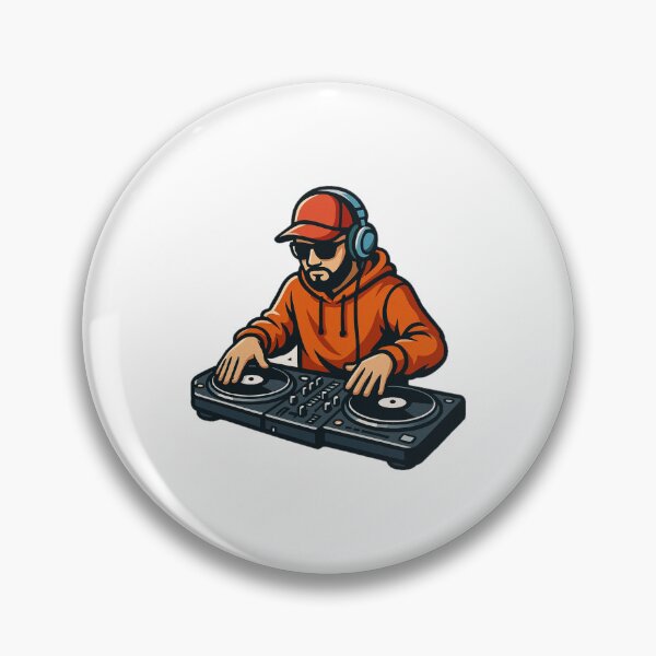 Item preview, DJ, DJ t-shirt, retro, music, vintage designed and sold by strongSpiritEd.